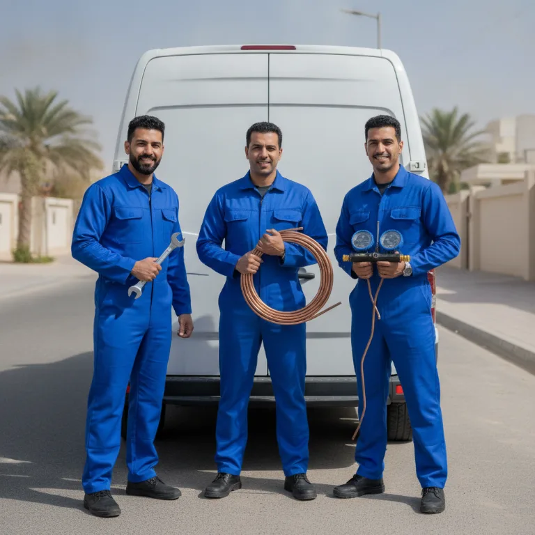 تكييف وتدفئة فريق في مردف